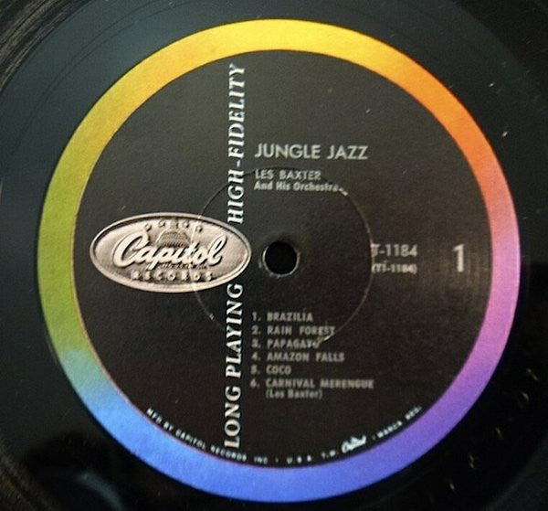 Les Baxter's "Jungle Jazz" Vintage Vinyl LP (1959 US MONO)