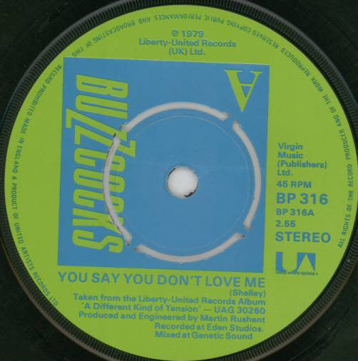 You Say You Don't Love Me (1979 UK 7")