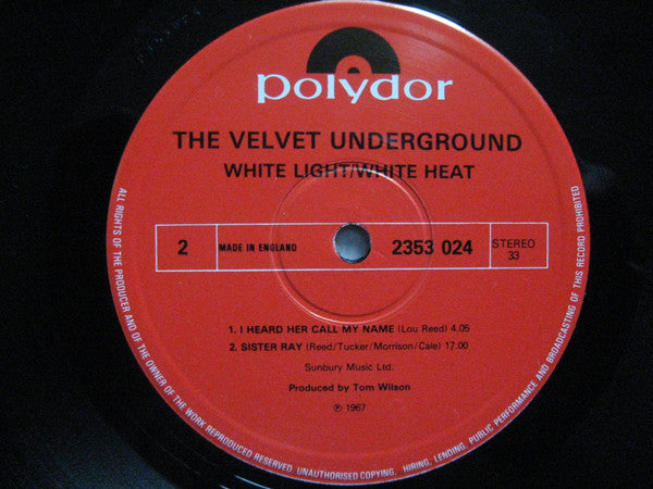 White Light/White Heat (90s UK Repress)