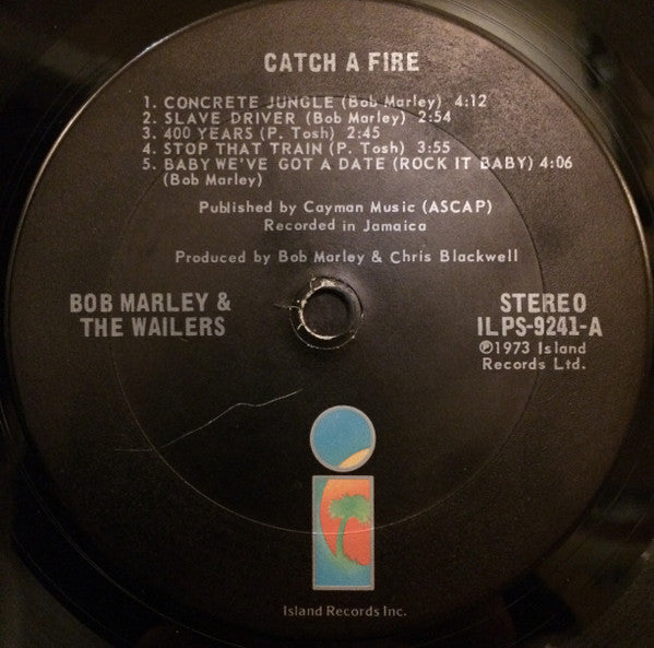 Catch A Fire (1975 US Pitman Pressing)