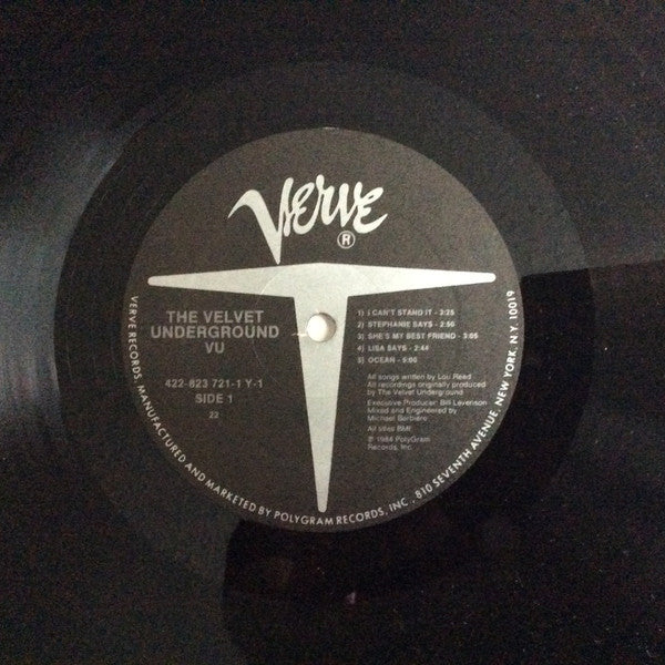 "VU" 1985 Vintage Vinyl LP (1st US Press)