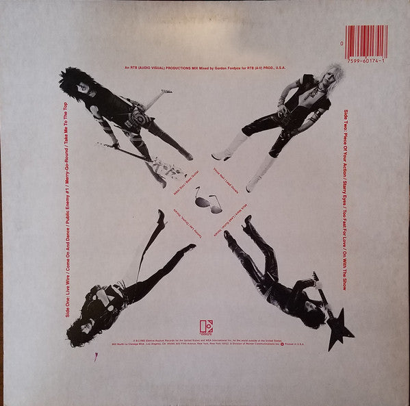"Too Fast For Love" 1982 Vintage Vinyl LP (1982 SRC  Repress)