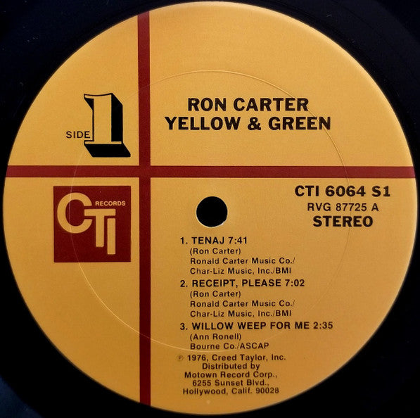 Yellow & Green (1976 US Press)