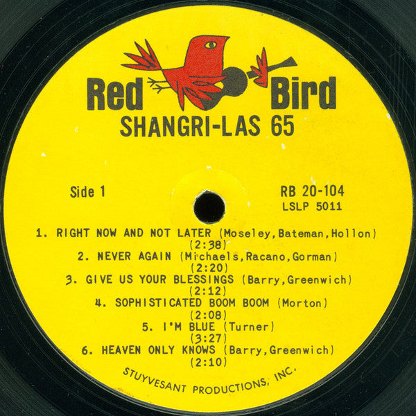Shangri-Las - 65! (1st US Press)