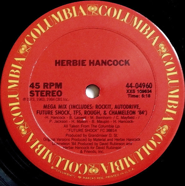 Herbie Hancock - Mega-Mix (1984 12")