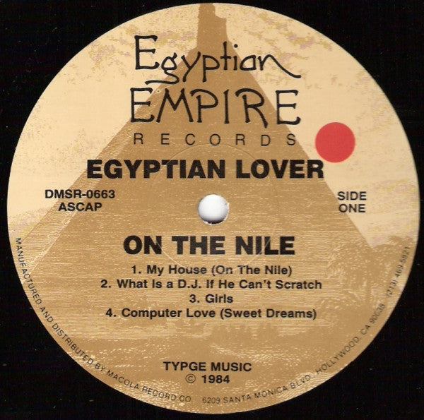 Egyptian Lover - On The Nile (LP) [US] 1st (Very Good Plus (VG+))