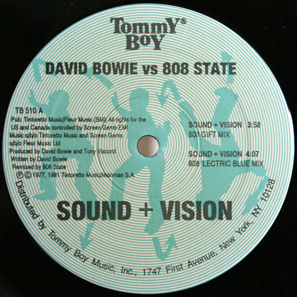 David Bowie - Sound + Vision (Remix) (12", Single) [US] 1st