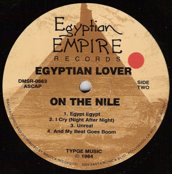 Egyptian Lover - On The Nile (LP) [US] 1st (Very Good Plus (VG+))