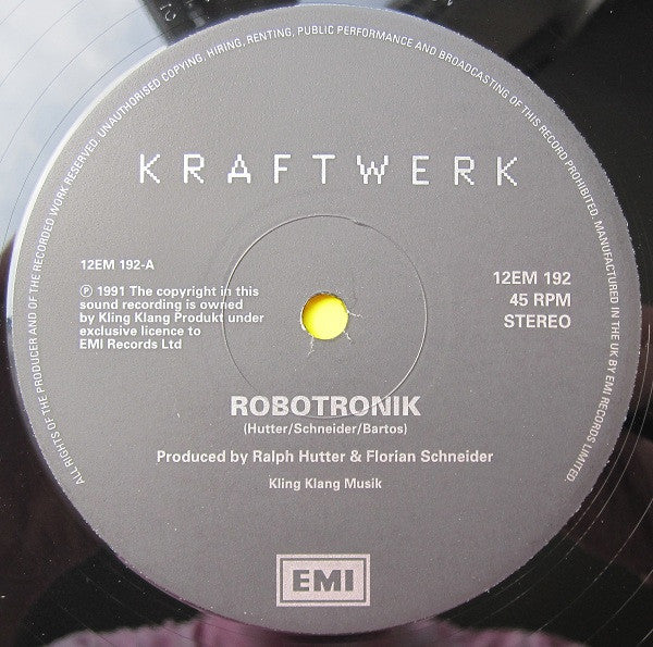 Kraftwerk - The Robots (1991 12" 45RPM)