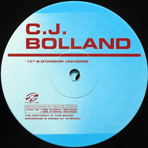 CJ Bolland - The Starship Universe E.P. (12", EP) [UK] 1st (Very Good Plus (VG+))