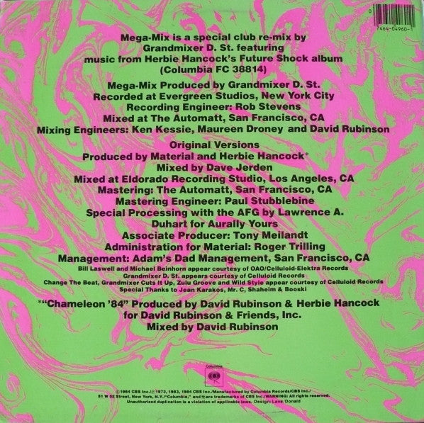 Herbie Hancock - Mega-Mix (1984 12")