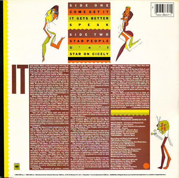 Miles Davis - Star People (1983 US Press)
