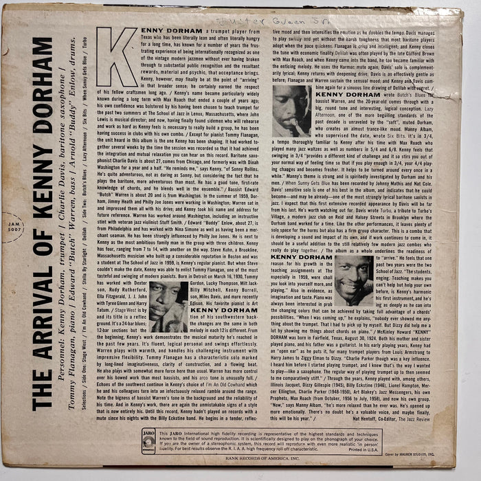 The Arrival Of Kenny Dorham (1st, MONO)