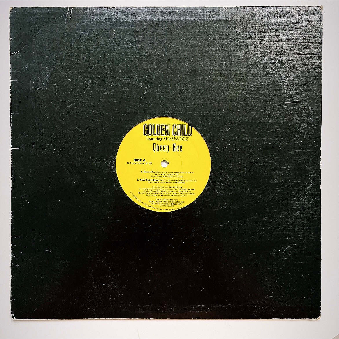 GOLDEN CHILD SEVEN-POZ Queen Bee レコード Queen Bee