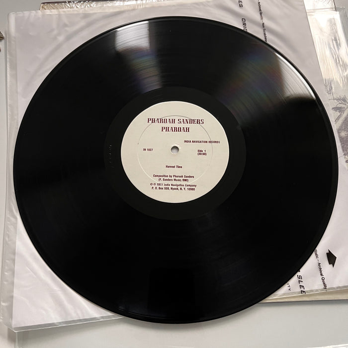 "Pharoah" 1977 Vintage Vinyl LP (Ripped Shrinkwrap)