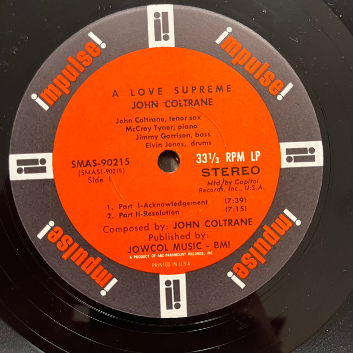 A Love Supreme (1965 Club Edition)