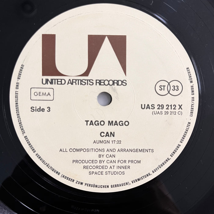 "Tago Mago" 1971 Gatefold Vinyl 2xLP (Original German Press)