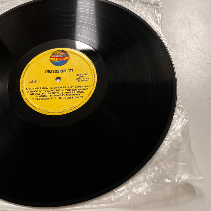 "Obsession '77" 1981 Vintage Vinyl LP (Indian Original)