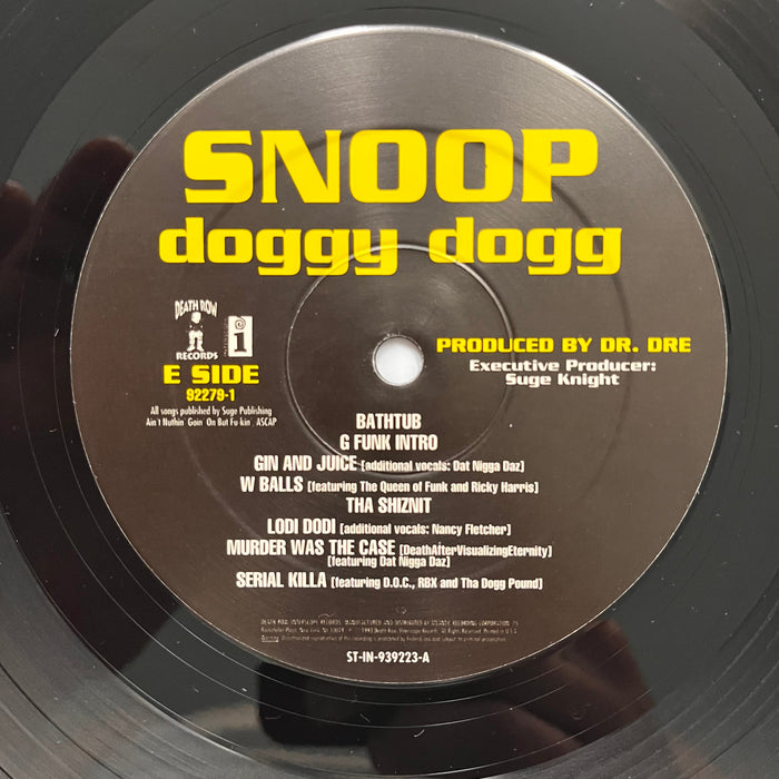 "Doggystyle" 1993 Original Press Vintage Vinyl LP