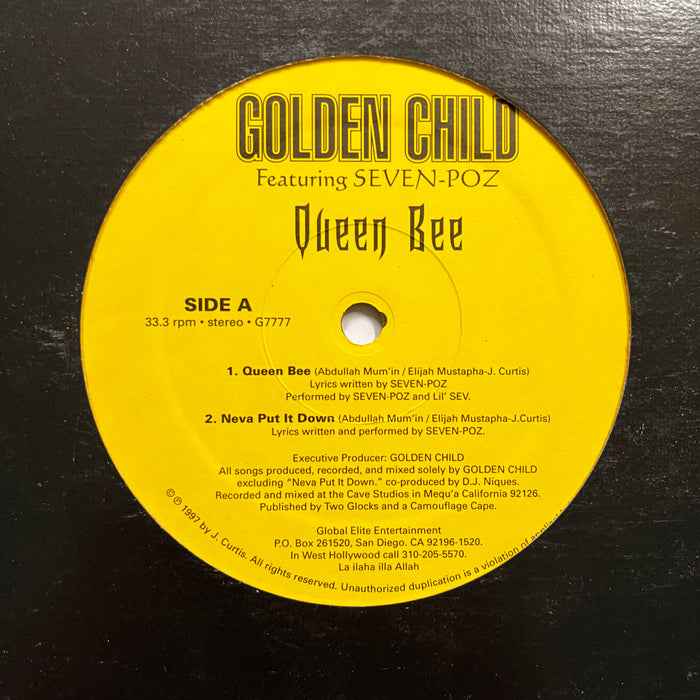 "Queen Bee" 1997 Random Rap 12" (Rare Original)