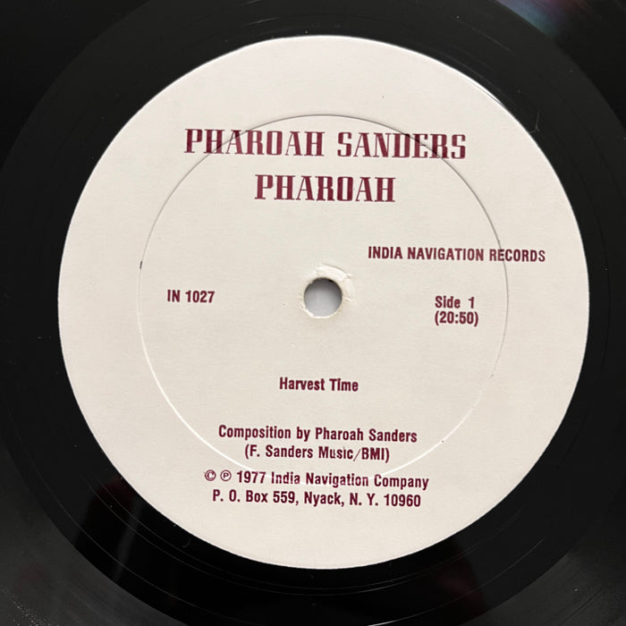 "Pharoah" 1977 Vintage Vinyl LP (Ripped Shrinkwrap)