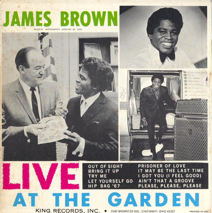 Live At The Garden (1st, US STEREO)