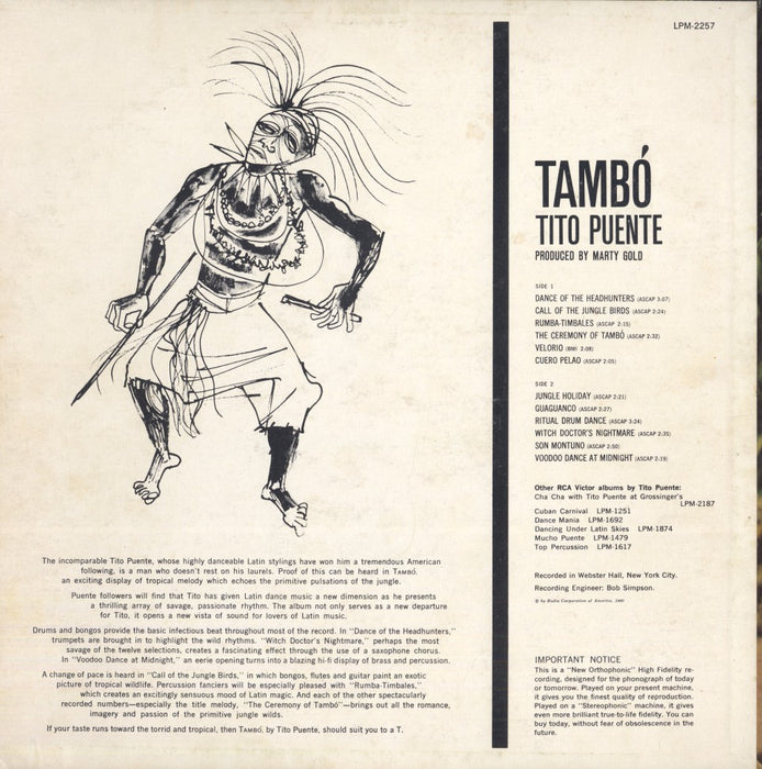 Tambó (1st, 1960)