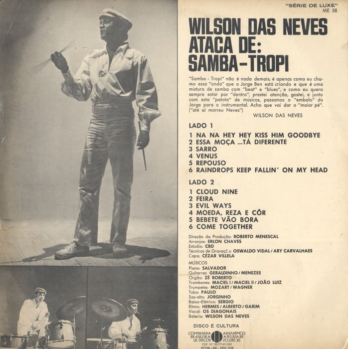 Samba-Tropi (Até Aí Morreu Neves) (1st, Brazil)