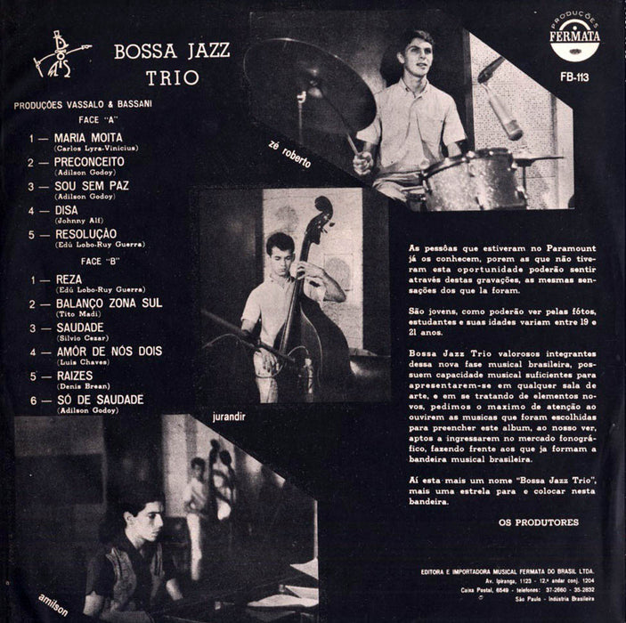 Bossa Jazz Trio (1st, MONO)