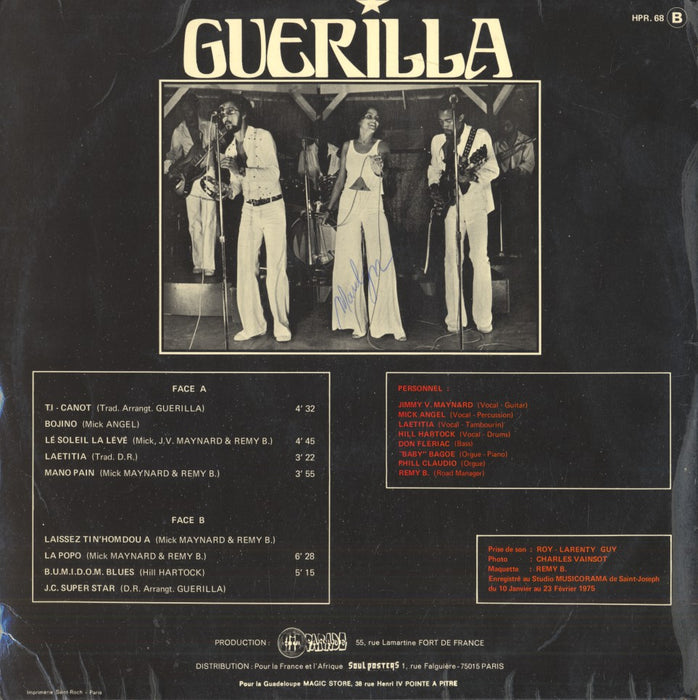 Guerilla (1st,  Martinique)