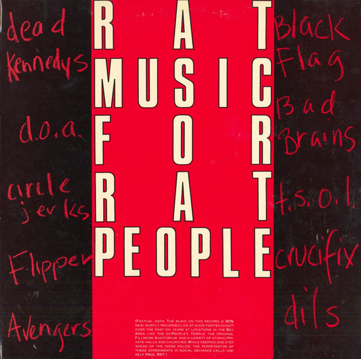 Rat Music For Rat People (1982, Compilation)