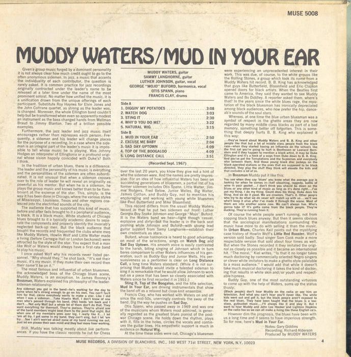 Mud In Your Ear