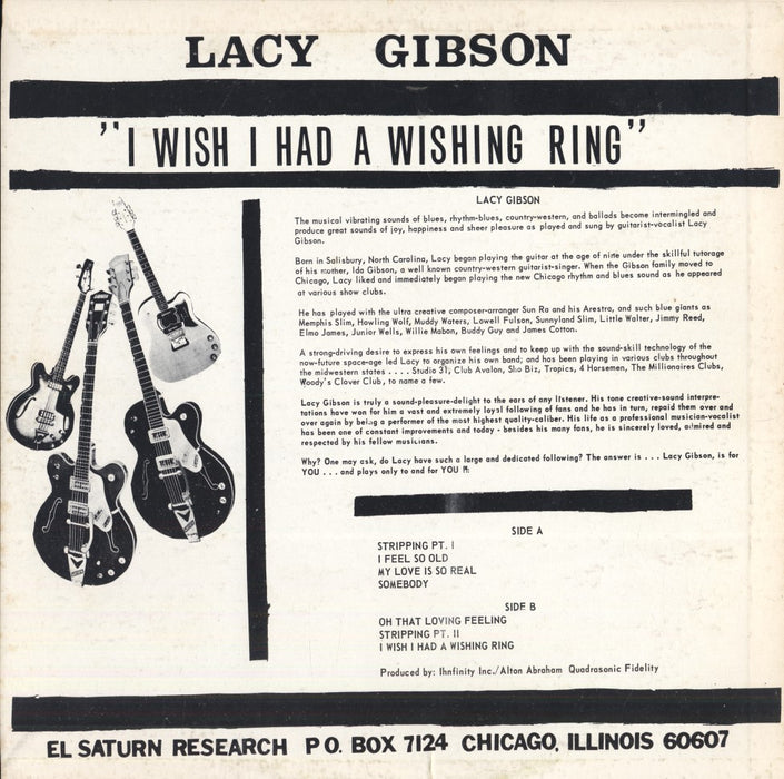 Lacy Gibson (1st, 1968)