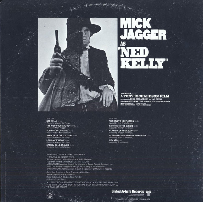 Mick Jagger As Ned Kelly (1st, US Press)