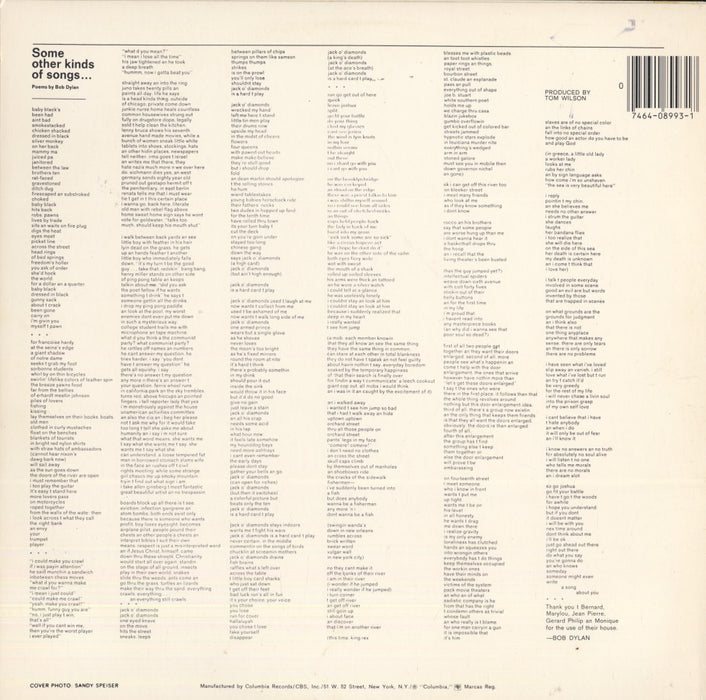 Another Side Of Bob Dylan (1980s Barcode)