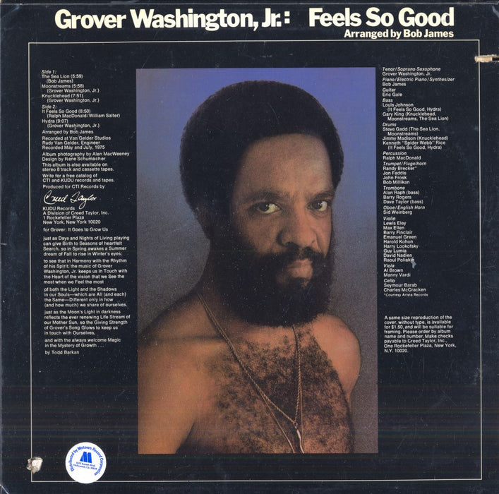 Feels So Good (1975, US Press)