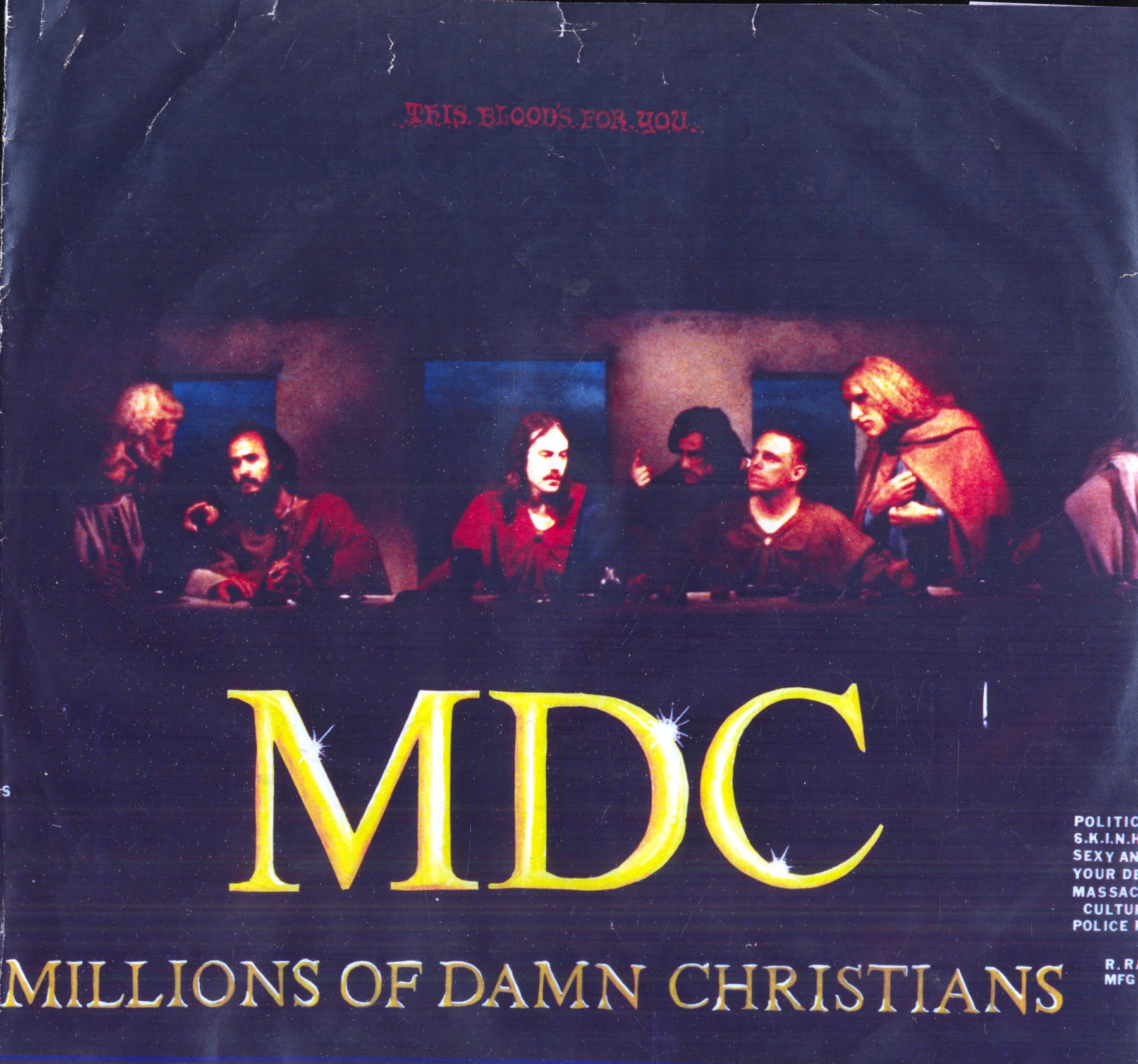 Millions Of Damn Christians (German, White label PROMO)