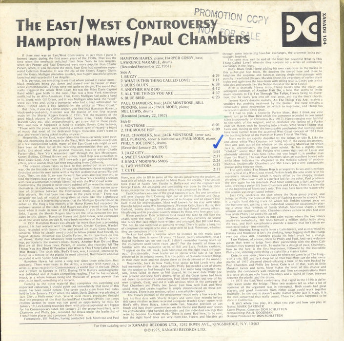 The East/West Controversy (1975, US Press)