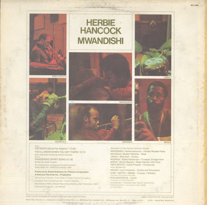 Mwandishi (1971, US Press)