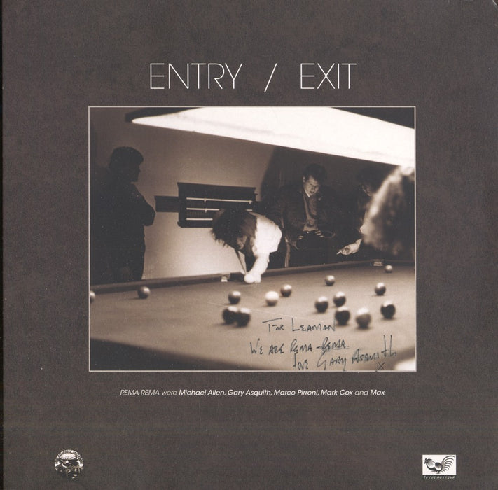 Entry / Exit (12" UK 45RPM)