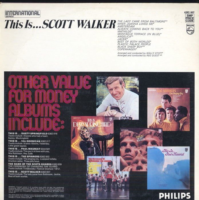 This Is...Scott Walker (1972, UK Comp)