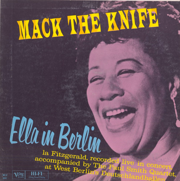 Mack The Knife - Ella In Berlin (1st, Hollywood Press)