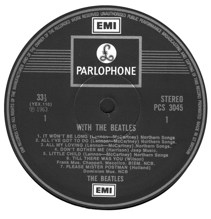 With The Beatles (1976, UK Press)