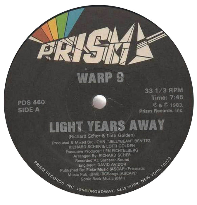 Light Years Away (12" US Press)