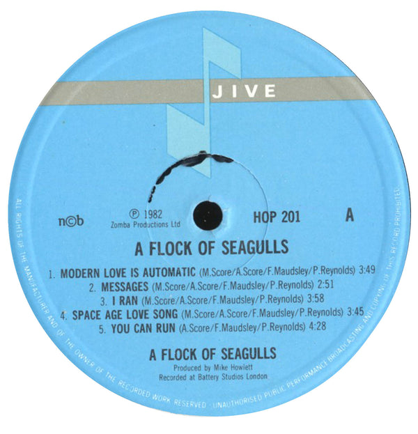 A Flock Of Seagulls (1982, Scandinavian Press)