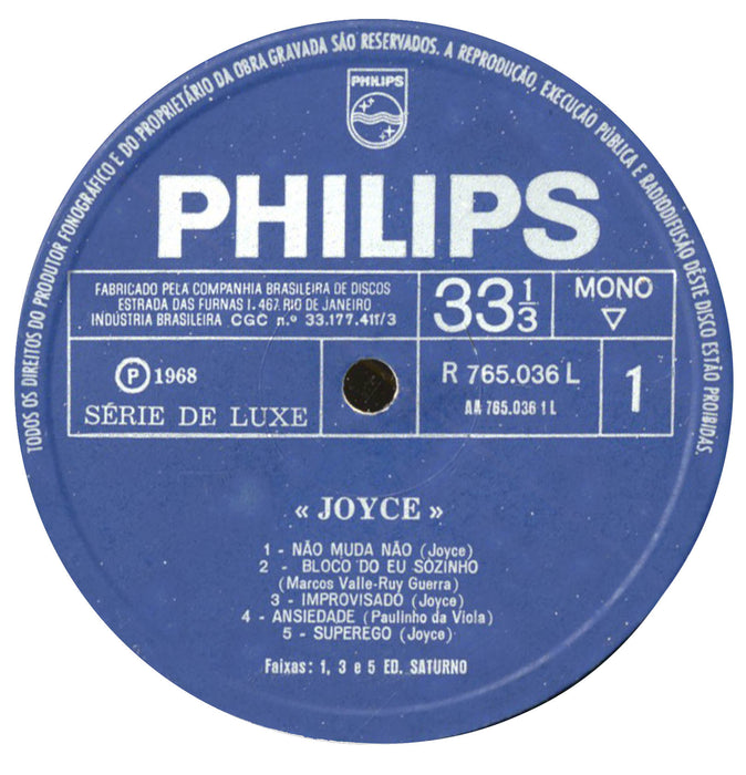 Joyce (1st, MONO + SIGNED)