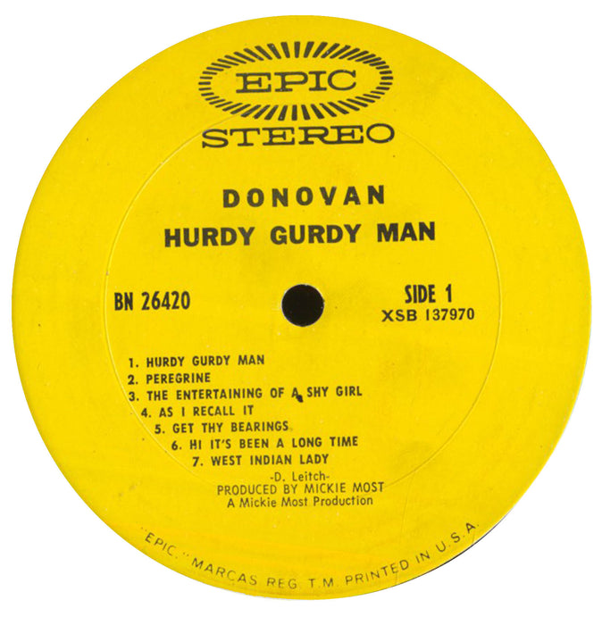 The Hurdy Gurdy Man (1st, STEREO Press)