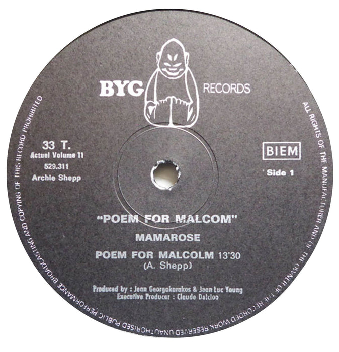 Poem For Malcom (1969, France)
