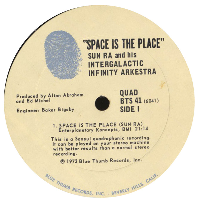 Space Is The Place (1973, Quad)