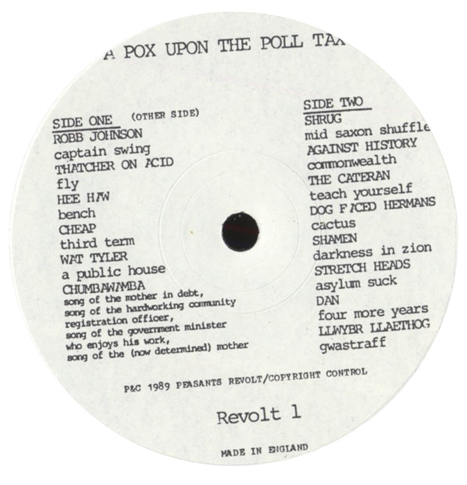 A Pox Upon The Poll Tax (1989 UK Compilation)